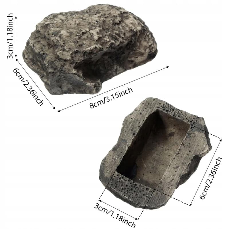 Schowek na klucze Kamień