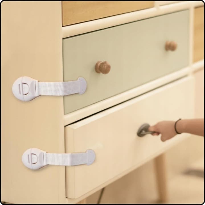 Blokada szuflad mebli 10x